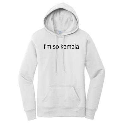 I’M So Kamala Brat Meme Gen Z Women's Pullover Hoodie