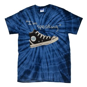 IM Speaking Kamalaharris 2024 Sneakers Vote For President Tie-Dye T-Shirt