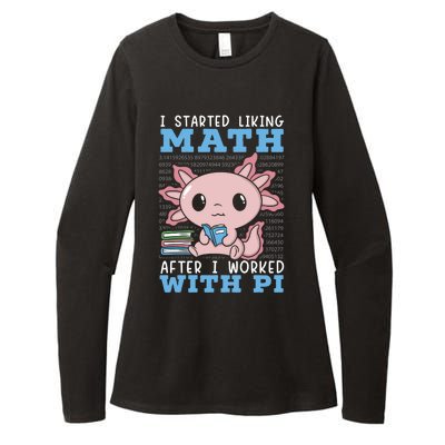 I Started Liking Math After I Worked With Pi Day Gift Womens CVC Long Sleeve Shirt