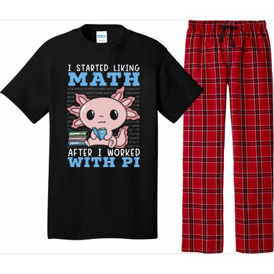 I Started Liking Math After I Worked With Pi Day Gift Pajama Set