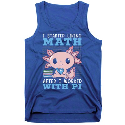 I Started Liking Math After I Worked With Pi Day Gift Tank Top