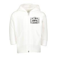 I'm So Loved Toddler Zip Fleece Hoodie