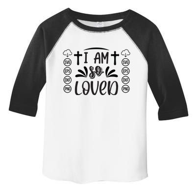 I'm So Loved Toddler Fine Jersey T-Shirt