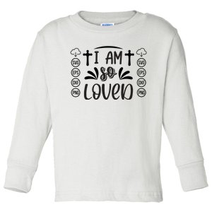 I'm So Loved Toddler Long Sleeve Shirt