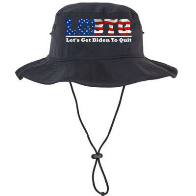 I Support LGBTQ Lets Get Biden To Quit Funny Bucket Hat