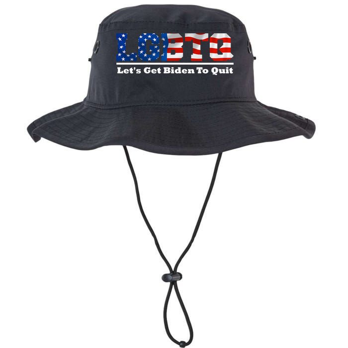I Support LGBTQ Lets Get Biden To Quit Funny Bucket Hat