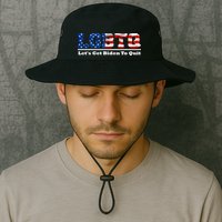 I Support LGBTQ Lets Get Biden To Quit Funny Bucket Hat