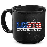 I Support LGBTQ Lets Get Biden To Quit Funny 15oz Campfire Ceramic Mug