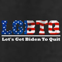 I Support LGBTQ Lets Get Biden To Quit Funny 15oz Campfire Ceramic Mug