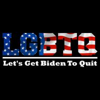 I Support LGBTQ Lets Get Biden To Quit Funny 16 in Basic Backpack