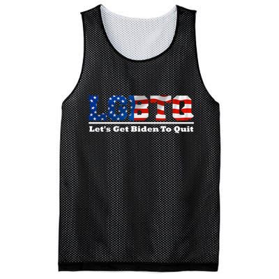 I Support LGBTQ Lets Get Biden To Quit Funny Mesh Reversible Basketball Jersey Tank