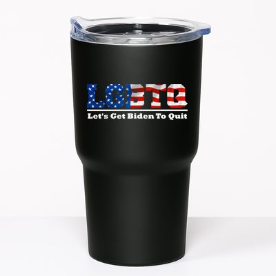 I Support LGBTQ Lets Get Biden To Quit Funny Tumbler