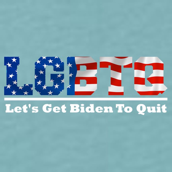 I Support LGBTQ Lets Get Biden To Quit Funny Sueded Cloud Jersey T-Shirt