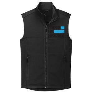 I Support Law Enforcet Meaningful Gift Cops Leos Police Gift Collective Smooth Fleece Vest