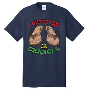 I Survived La Chancla Mexico Cinco De Mayo T Tall T-Shirt