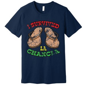 I Survived La Chancla Mexico Cinco De Mayo T Premium T-Shirt