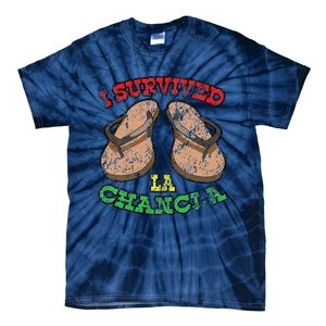 I Survived La Chancla Mexico Cinco De Mayo T Tie-Dye T-Shirt