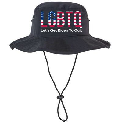 I Support LGBTQ Lets Get Biden To Quit Funny Bucket Hat