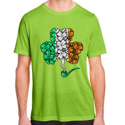 Irish Shamrock Lucky Leaf St Patrick's Day Adult ChromaSoft Performance T-Shirt