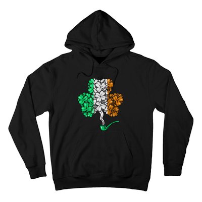 Irish Shamrock Lucky Leaf St Patrick's Day Hoodie