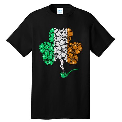 Irish Shamrock Lucky Leaf St Patrick's Day Tall T-Shirt