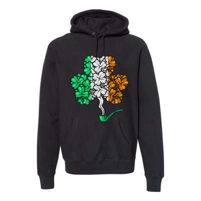 Irish Shamrock Lucky Leaf St Patrick's Day Premium Hoodie