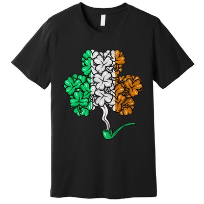 Irish Shamrock Lucky Leaf St Patrick's Day Premium T-Shirt