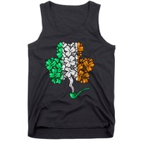 Irish Shamrock Lucky Leaf St Patrick's Day Tank Top