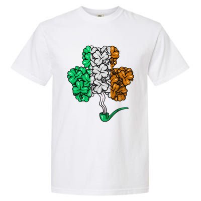 Irish Shamrock Lucky Leaf St Patrick's Day Garment-Dyed Heavyweight T-Shirt