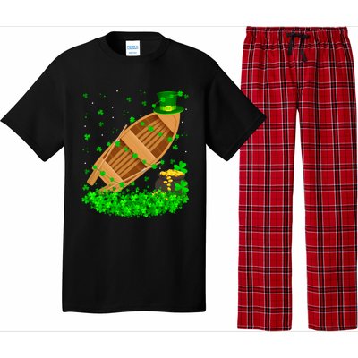 Irish Shamrock Leprechaun Fishing Boat St Patrick's Day Gift Pajama Set