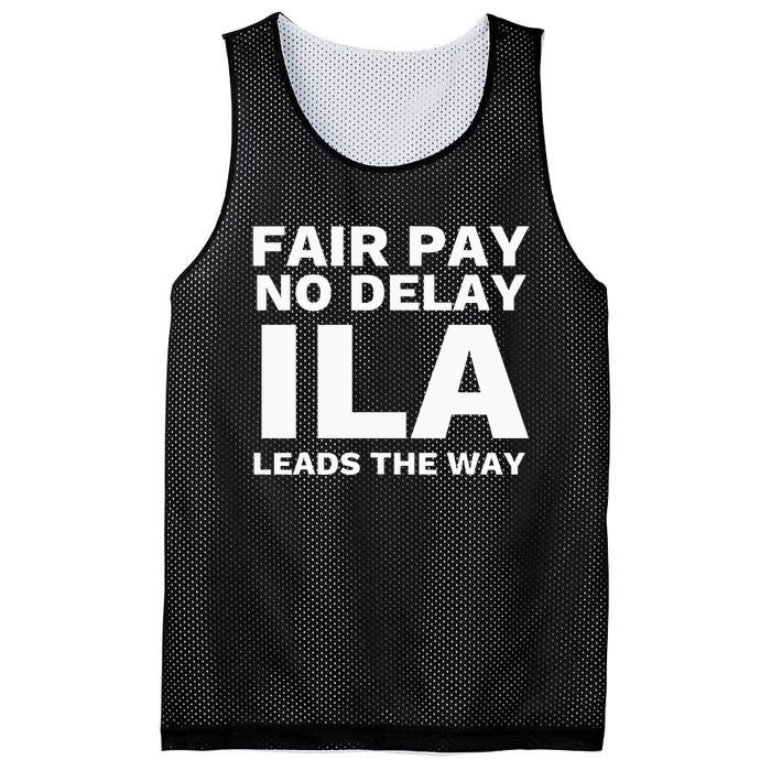 Ila Strike Longshoremen Union Port Workers Union Picket Mesh Reversible Basketball Jersey Tank