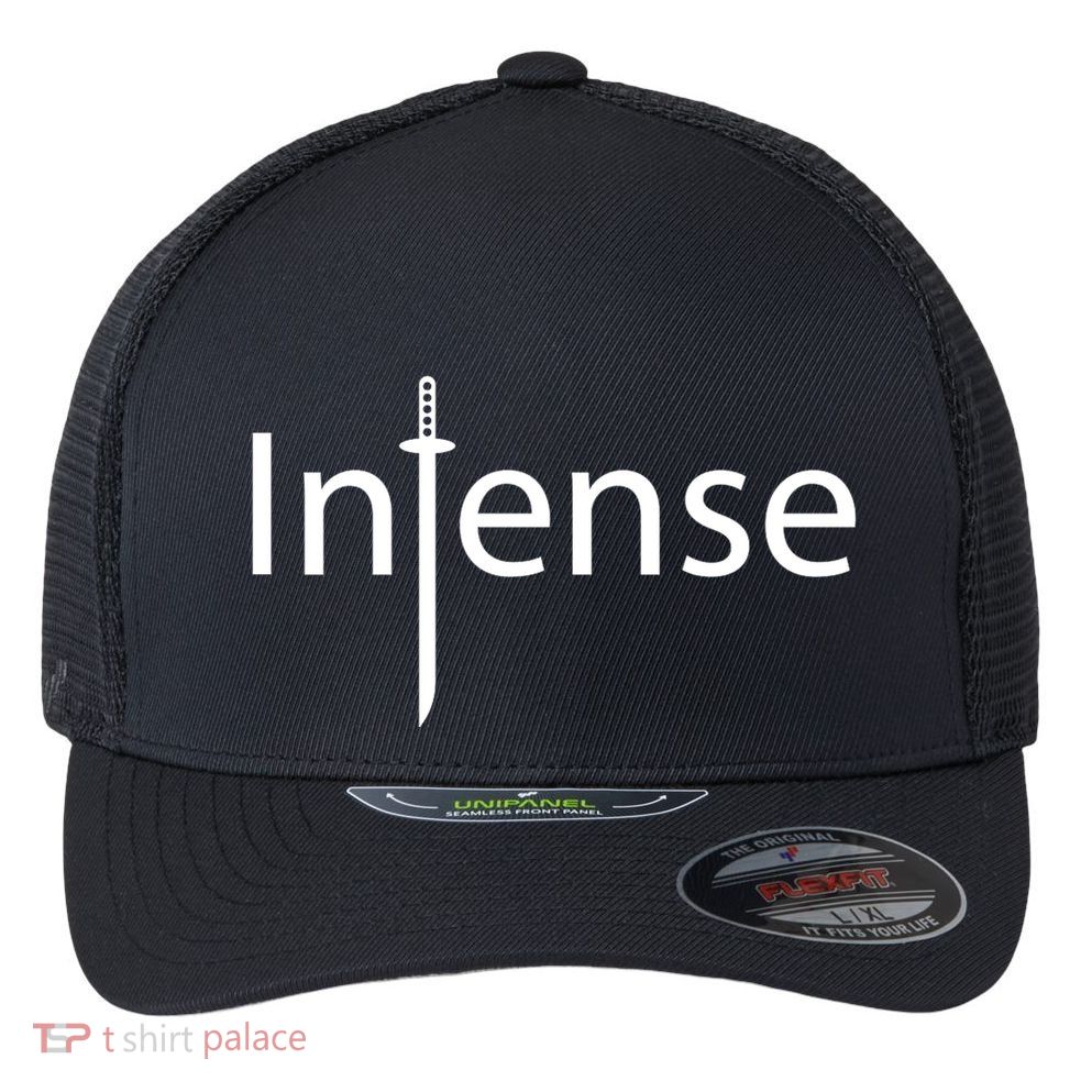 Intense Sword Logo Flexfit Unipanel Trucker Cap