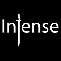 Intense Sword Logo Flat Bill Trucker Hat