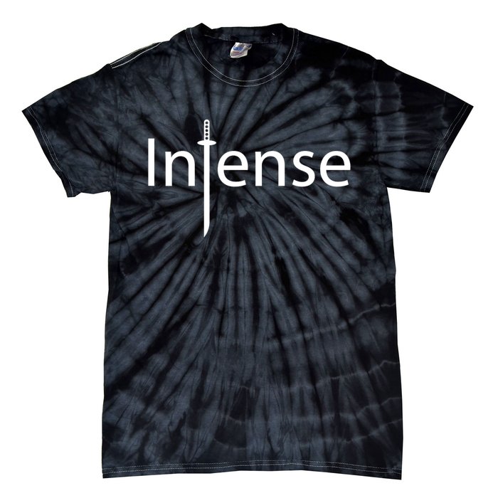 Intense Sword Logo Tie-Dye T-Shirt