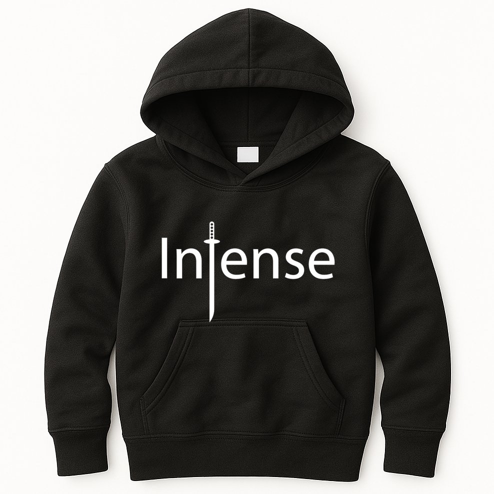 Intense Sword Logo Kids Hoodie