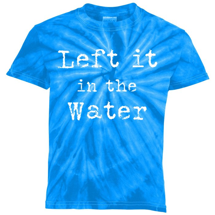 Inspiring Saying Left It At Water Scripture Bible God Jesus Funny Gift Kids Tie-Dye T-Shirt