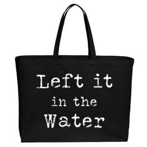 Inspiring Saying Left It At Water Scripture Bible God Jesus Funny Gift Cotton Canvas Jumbo Tote