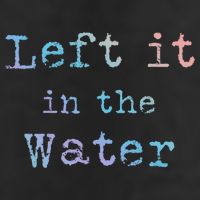 Inspiring Saying Left It At Water Scripture Bible God Jesus Gift 7 Panel Mesh Trucker Snapback Hat