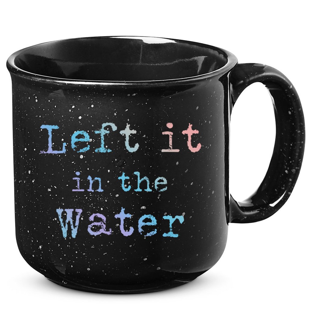 Inspiring Saying Left It At Water Scripture Bible God Jesus Gift 15oz Campfire Ceramic Mug