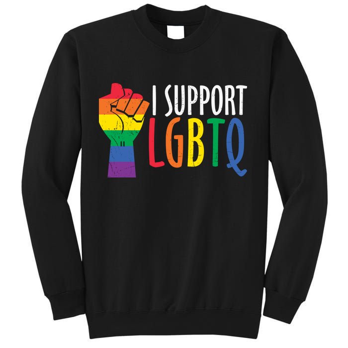 I Support Lgbtq Sweatshirt