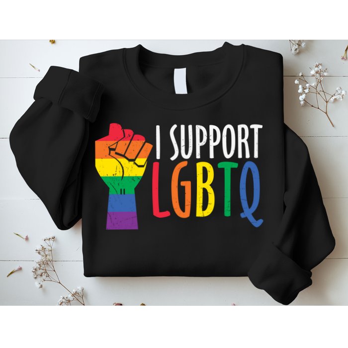 I Support Lgbtq Sweatshirt