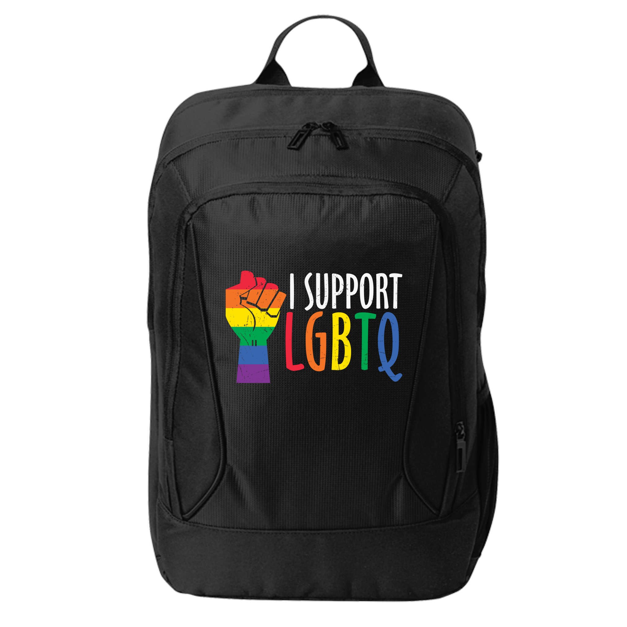 I Support Lgbtq City Backpack