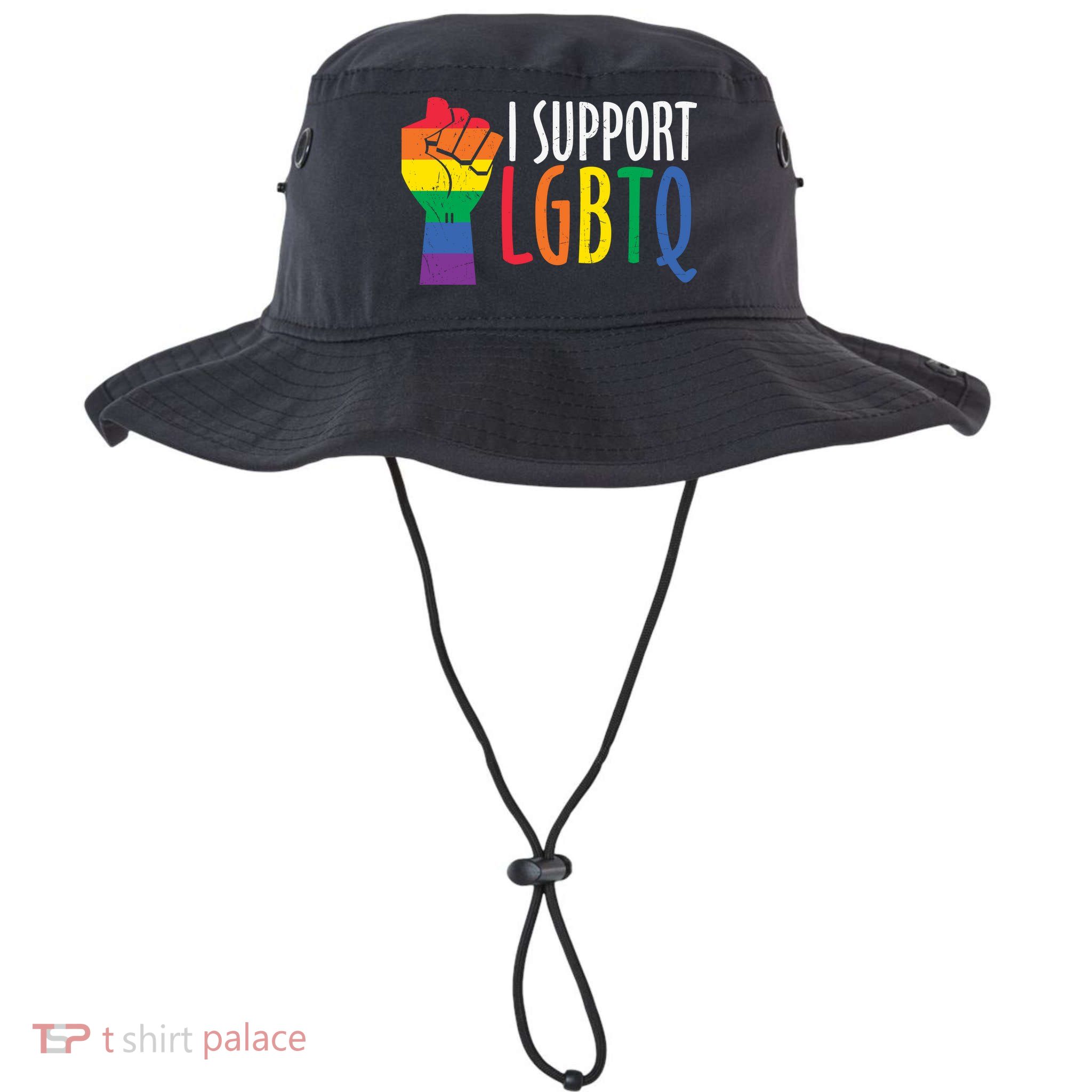 I Support Lgbtq Bucket Hat