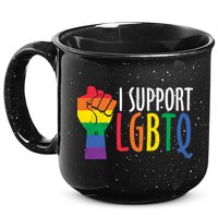 I Support Lgbtq 15oz Campfire Ceramic Mug