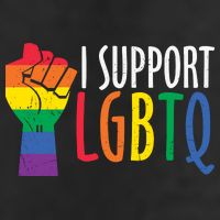 I Support Lgbtq 15oz Campfire Ceramic Mug