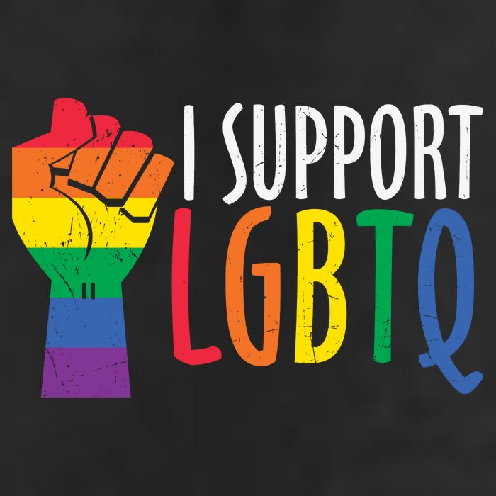I Support Lgbtq 15oz Campfire Ceramic Mug