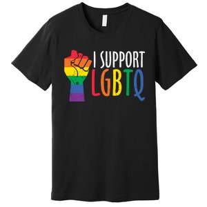 I Support Lgbtq Premium T-Shirt