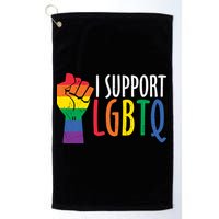 I Support Lgbtq Golf Towel