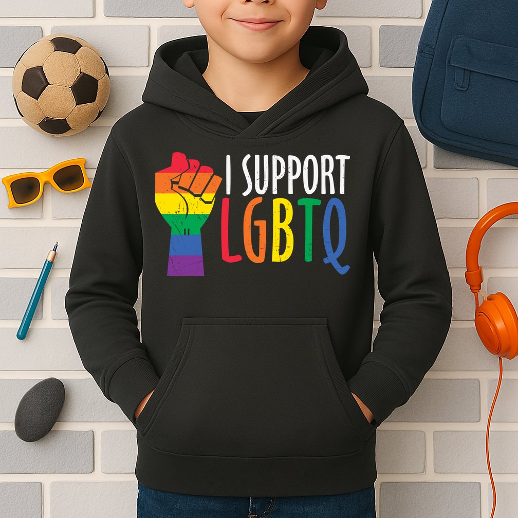 I Support Lgbtq Kids Hoodie