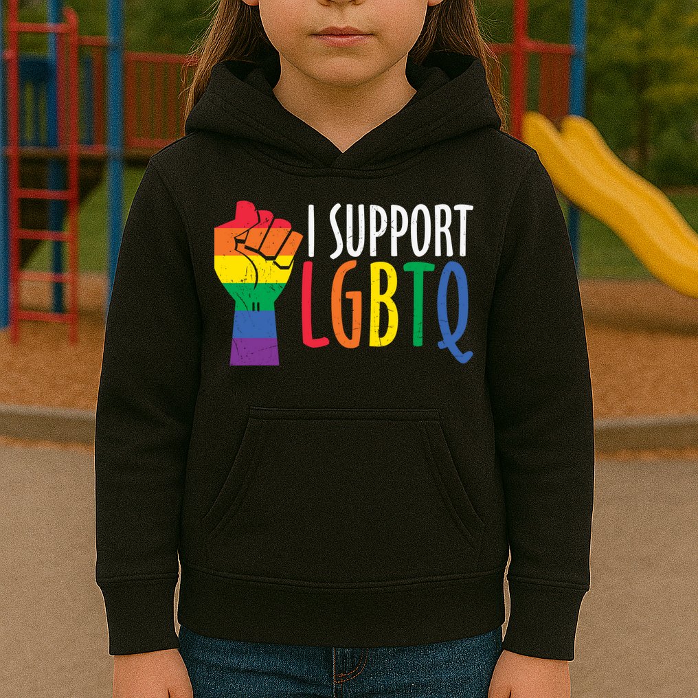 I Support Lgbtq Kids Hoodie
